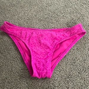 Target pink floral-print bikini bottoms